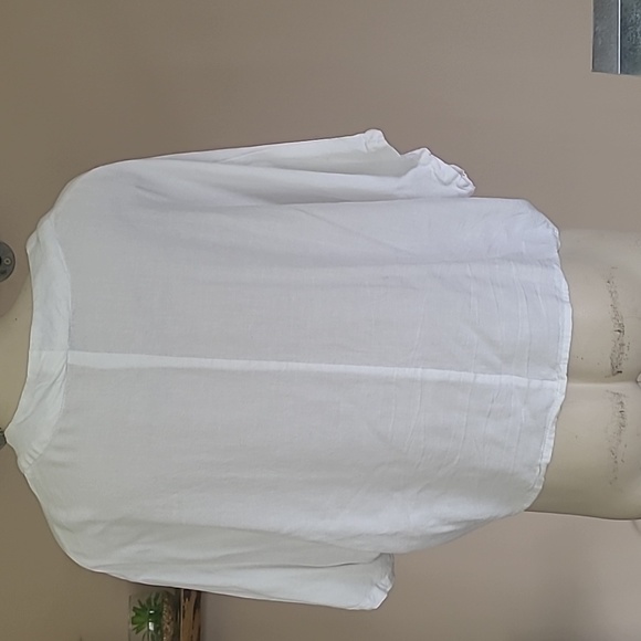 Button down cropped tee - Picture 4 of 7